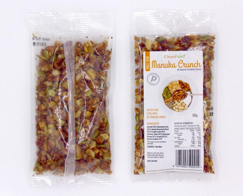 BOX of 10 Manuka Crunch Single Serve / Snack